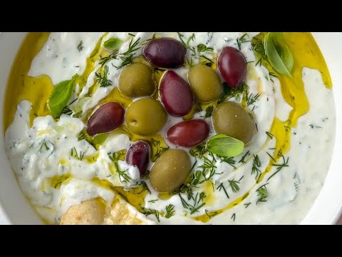 The Best TZATZIKI in only 5 minutes! #shorts