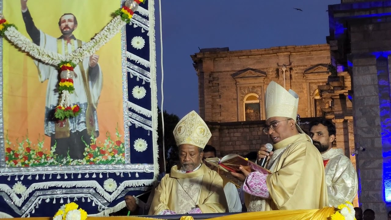 Flag Hoisting 24-11-2025 St.Francis Xavier Cathedral Bangalore 