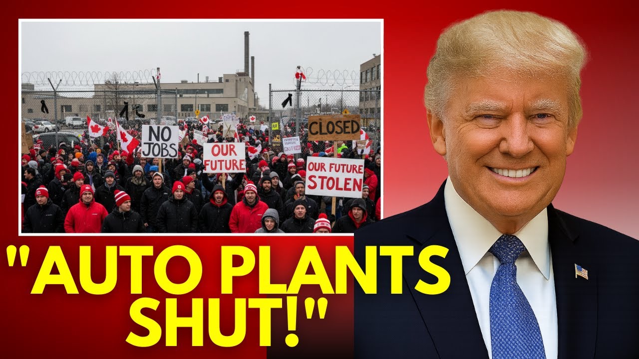 BREAKING! Canada's Auto Industry CRUSHED After Trump SLAMS Tariffs – Assembly Lines HALT!