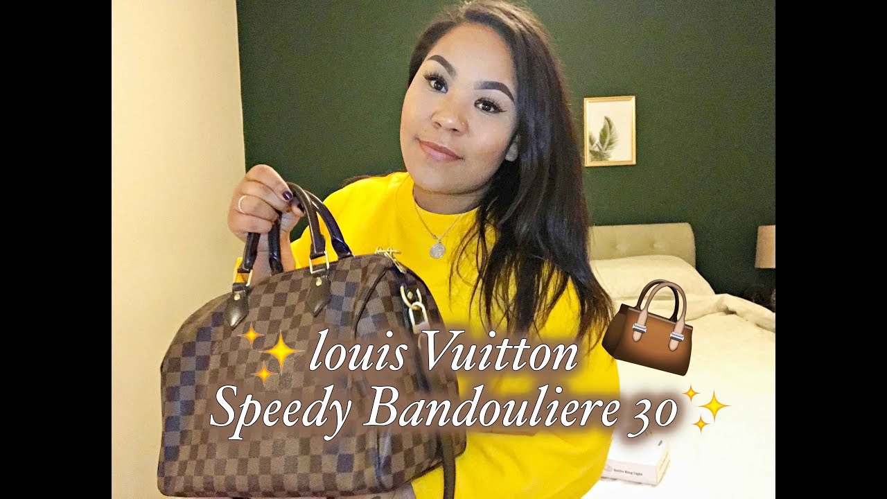 Louis Vuitton Speedy Bandouliere 30  Review + What's in my Bag? 