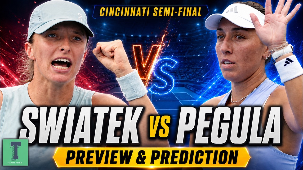 Jessica Pegula vs Iga Swiatek | Cincinnati Semi-Final | Preview & Prediction