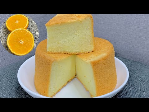 Video Cách Làm Bánh Bông Lan Cam - Xốp, Mịn | Organe Sponge... - youtube