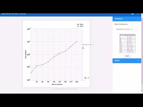 Bacteria Growth Curve (Simulation) - AA191669
