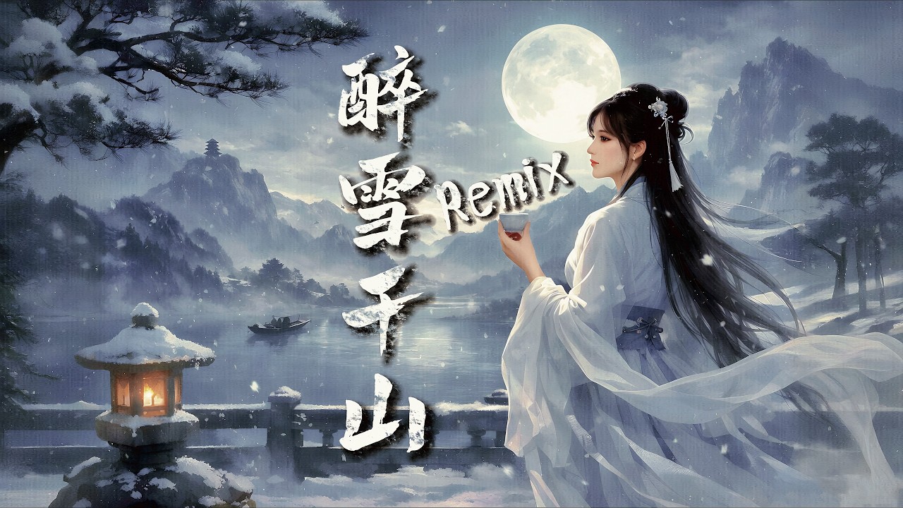 醉雪千山 (Remix) - 現代民謠 x 東方韻味｜動態歌詞版 MV (Official Audio)