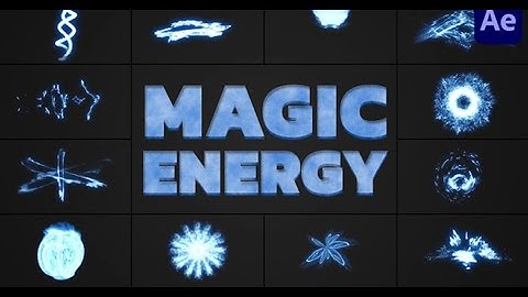 Magic Energy Elements for After Effects | After Effects template - Envato elements