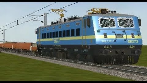 Indian Railway Workshop Flat Car by MSTS Open Train