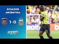 ❌ ARGENTINA CAYÓ 1 a 0 ante ECUADOR y sufrió un DURO CACHETAZO