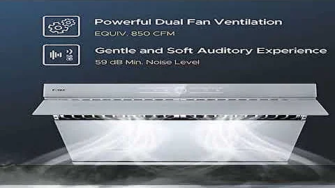 FOTILE JQG7501.G 30" Range Hood | Unique Side-Draft Design for Under Cabinet or Wall Mount | Modern