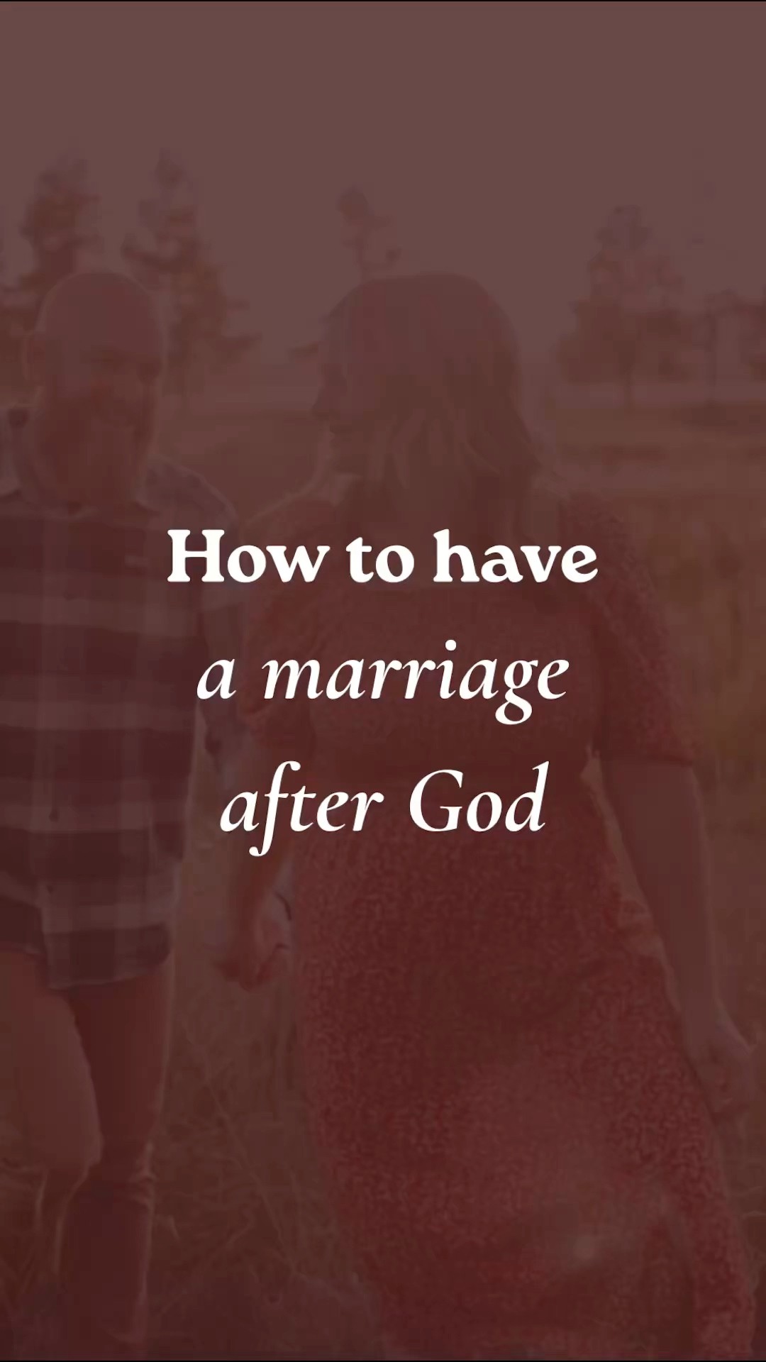 How to Have a Marriage After God — YouTube