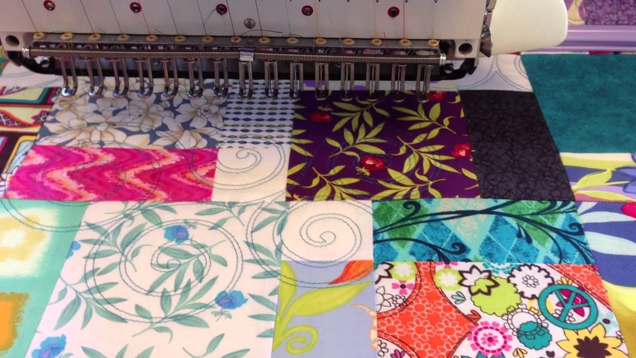 Quilting With The Embroidery Machine YouTube