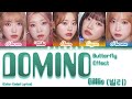 Billlie (빌리) - DOMINO ~ butterfly effect [Color Coded Lyrics kan|Rom|Eng]