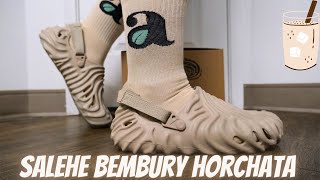 Salehe Bembury Pollex Clog Horchata X Croc On Feet Review  display picture 2