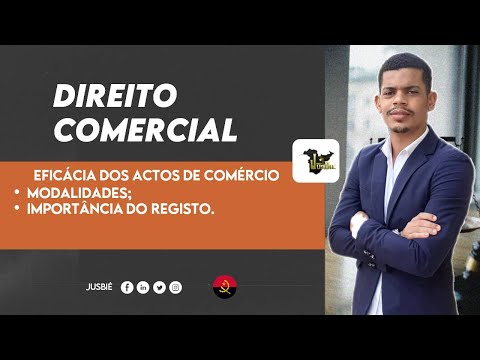 Eficácia dos Actos de Comércio | Direito Comercial- Aula 07