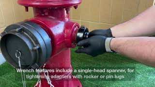 Single Head Adjustable Hydrant Wrench