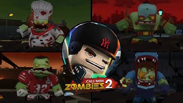 Call Of Mini Zombies 2 | All Bosses (60FPS)