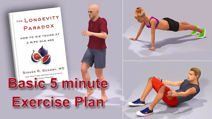Dr Gundry Longevity Paradox book • Basic 5 minute exercise plan