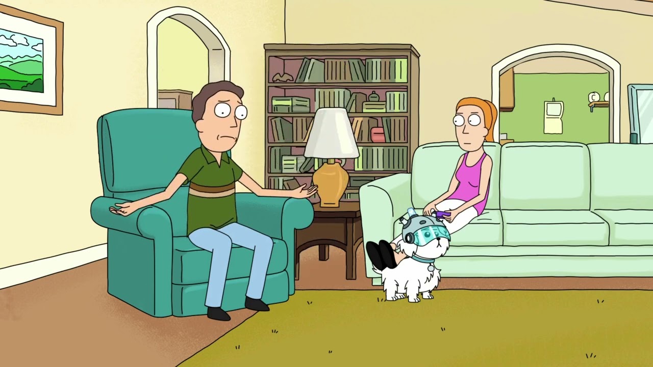 Rick and Morty - Lawnmower Dog