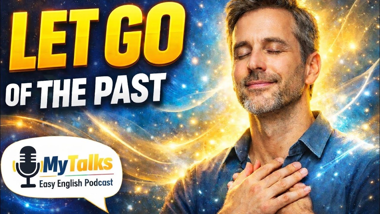 Let Go of the Past 🌿 | Easy English Podcast | Learn English and Relax Your Mind