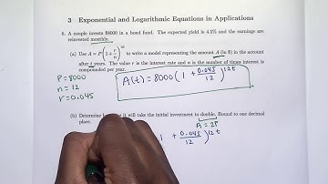 3.5 part 5 - Exponential and Logarithmic Equations
