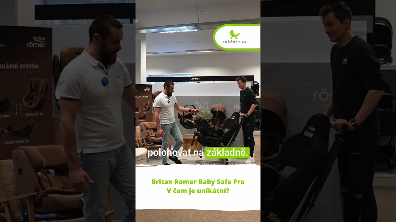 Britax Romer Baby-Safe Pro - vyrovná sklon vašich autosedadel