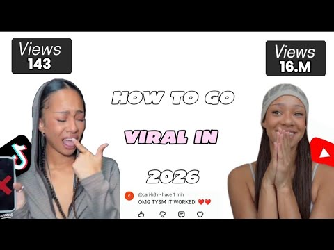 How to go viral in 2026? ll My tips