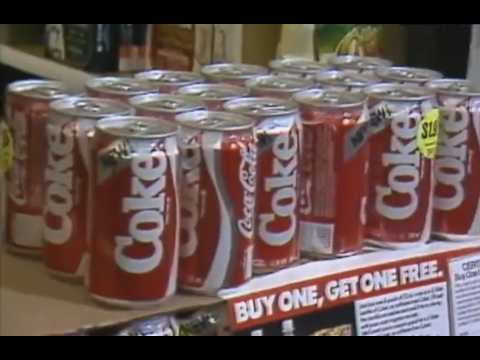 Shopping for Pepsi Free and New Coke at the local A&P in 1985