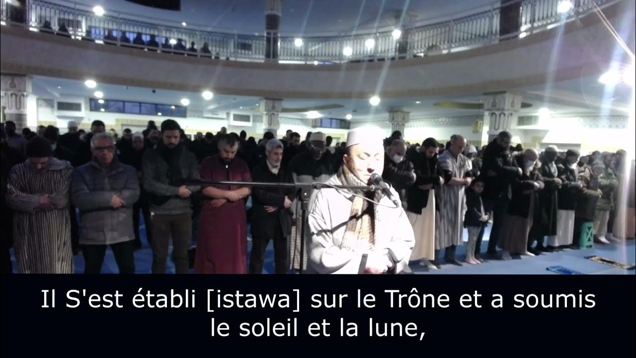 Salat Al Maghreb Mosquée de Gennevilliers Mohammed Jibril fin de sourate Yusuf début de Ar Ra