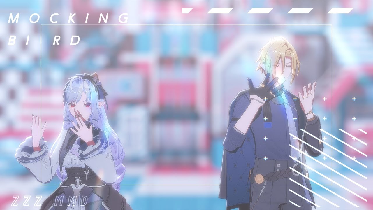 【zzz/ゼンゼロMMD】バブリン【ヒューゴ/Hugo&ビビアン/Vivian】