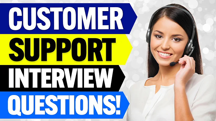 CUSTOMER SUPPORT INTERVIEW QUESTIONS & ANSWERS! (How to PASS a CUSTOMER SERVICE INTERVIEW!)