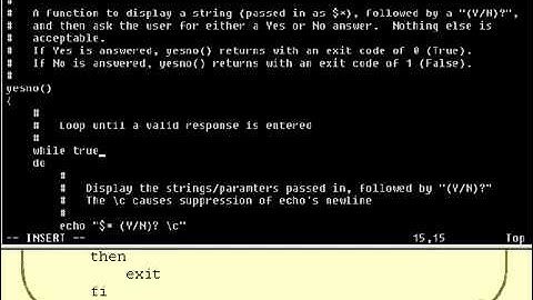 08  Unix Shell Scripting Tutorial   Functions Part 3