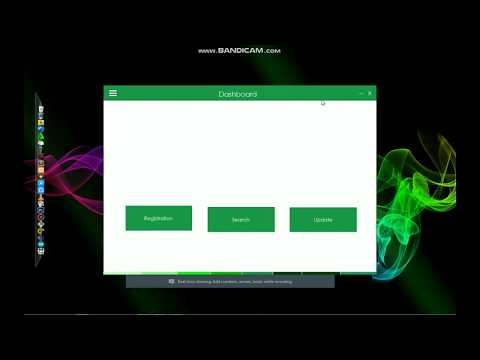 SLIDING MENU BAR - Visual Studio