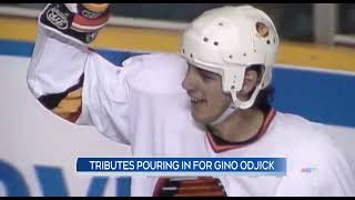Vancouver Canucks jerseys pay tribute to Gino Odjick for First