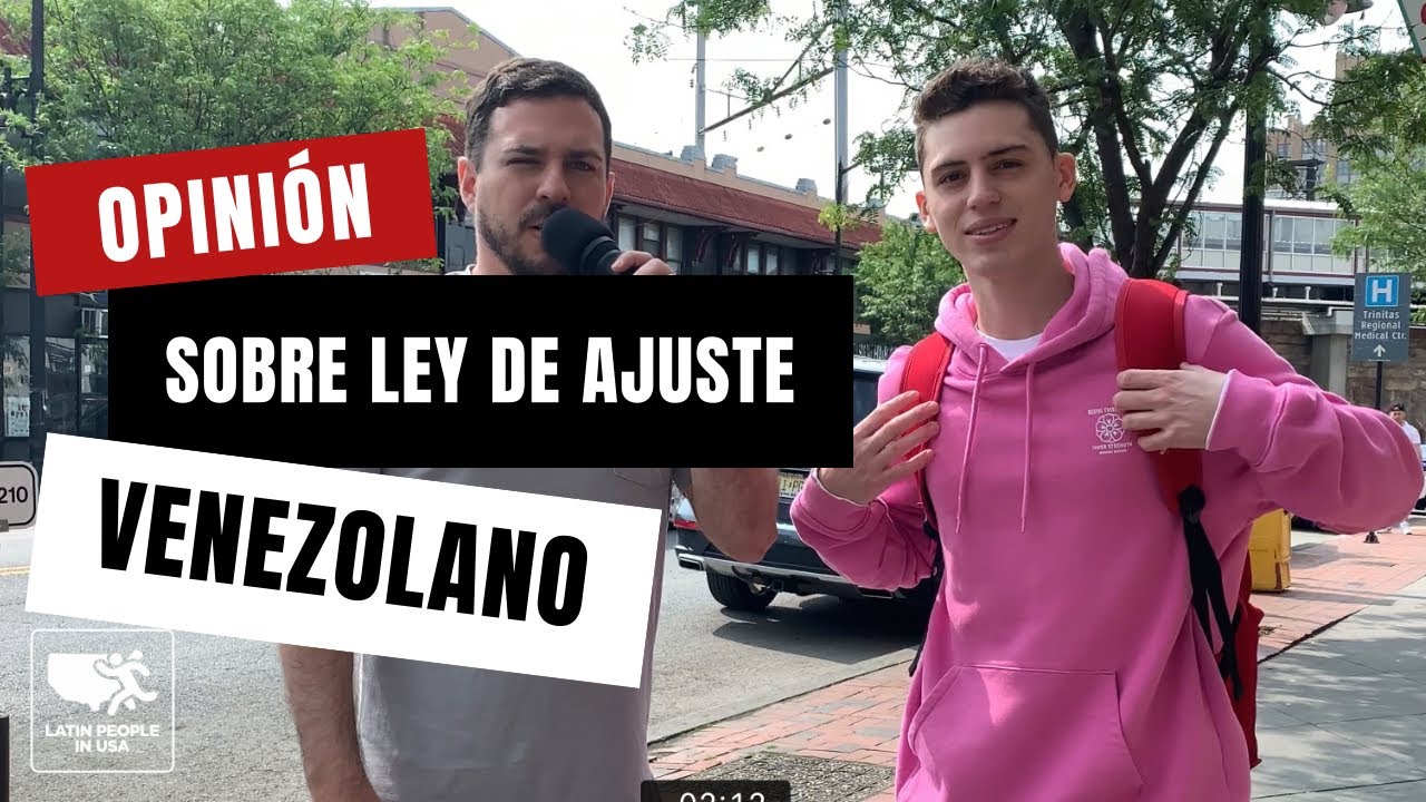 Opinión sobre proyecto de ley de ajuste venezolano. YouTube