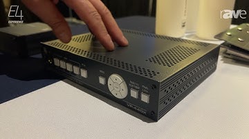 E4 Experience: Kramer Discusses VP-440X Presentation Switcher and Scaler with Four HDMI Inputs