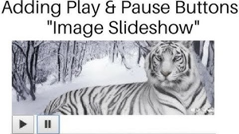 Slideshow Play And Pause Header Image Slider Bootstrap 3.3.7