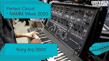 NAMM 2020: Korg Arp 2600 FS Sounds