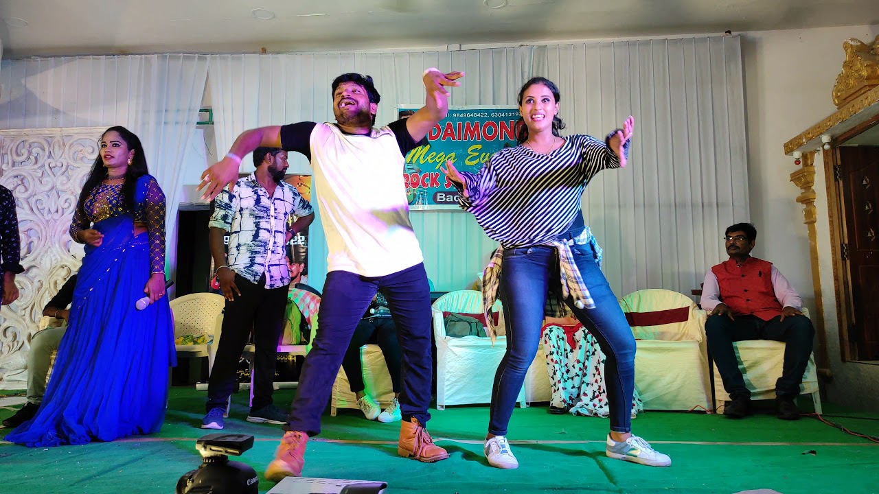 Jr Chiru karimulla Kavitha excellent dance performance Diamond Mega events cell9849648422 6304131928