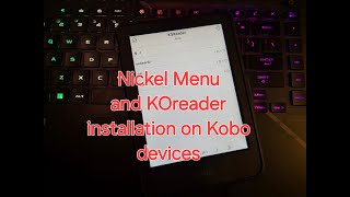 Nickel menu  and KOreader installation on Kobo Clara BW screenshot 3