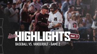 Baseball Highlights Vs. Vanderbilt Game 2 - 32126
