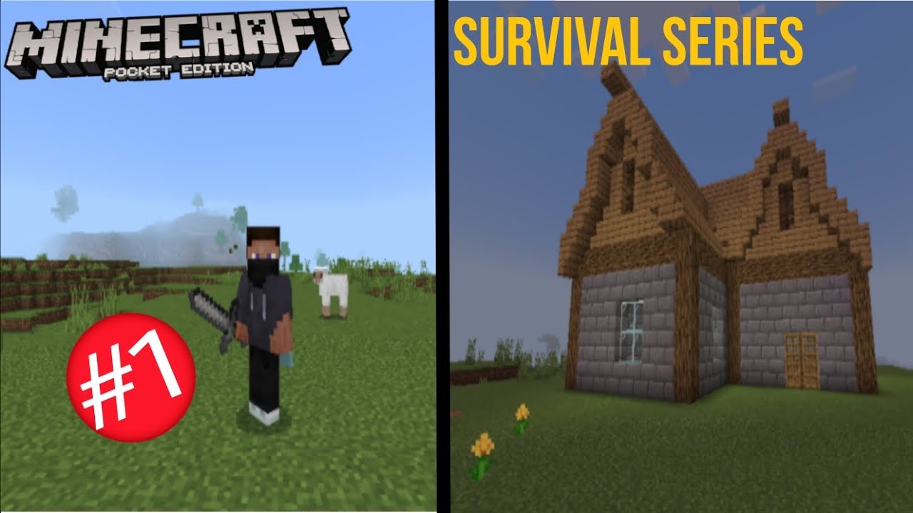 I Started new Minecraft Survival series episode #1|made my House - YouTube