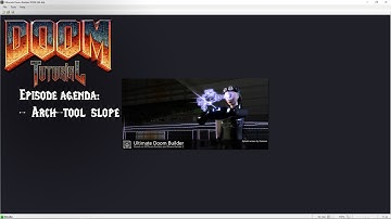 23: Arch tool - slope - Ultimate Doom Builder with the Lazygamer