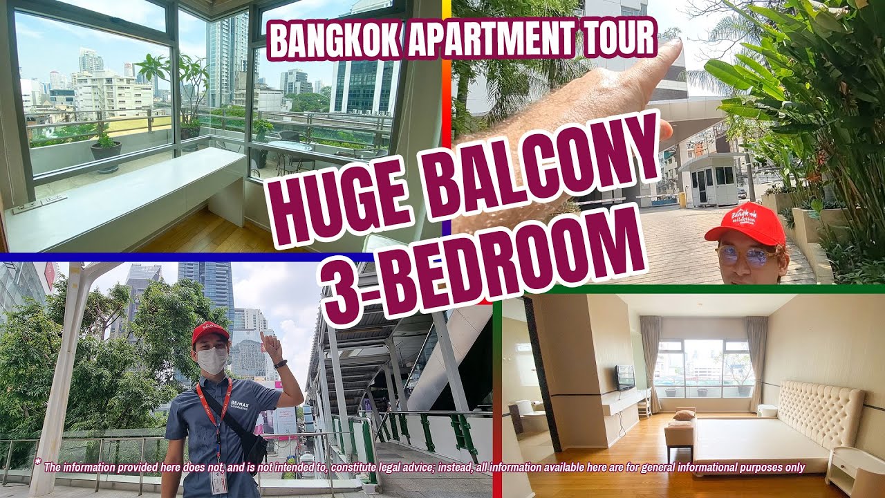 Bangkok Condo With Huge Balcony For Sale Thailand Property Tour YouTube