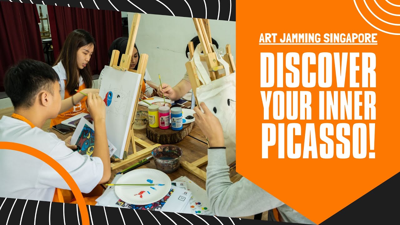Art Jamming Singapore - Discover Your Inner Picasso! | FunEmpire Workshops