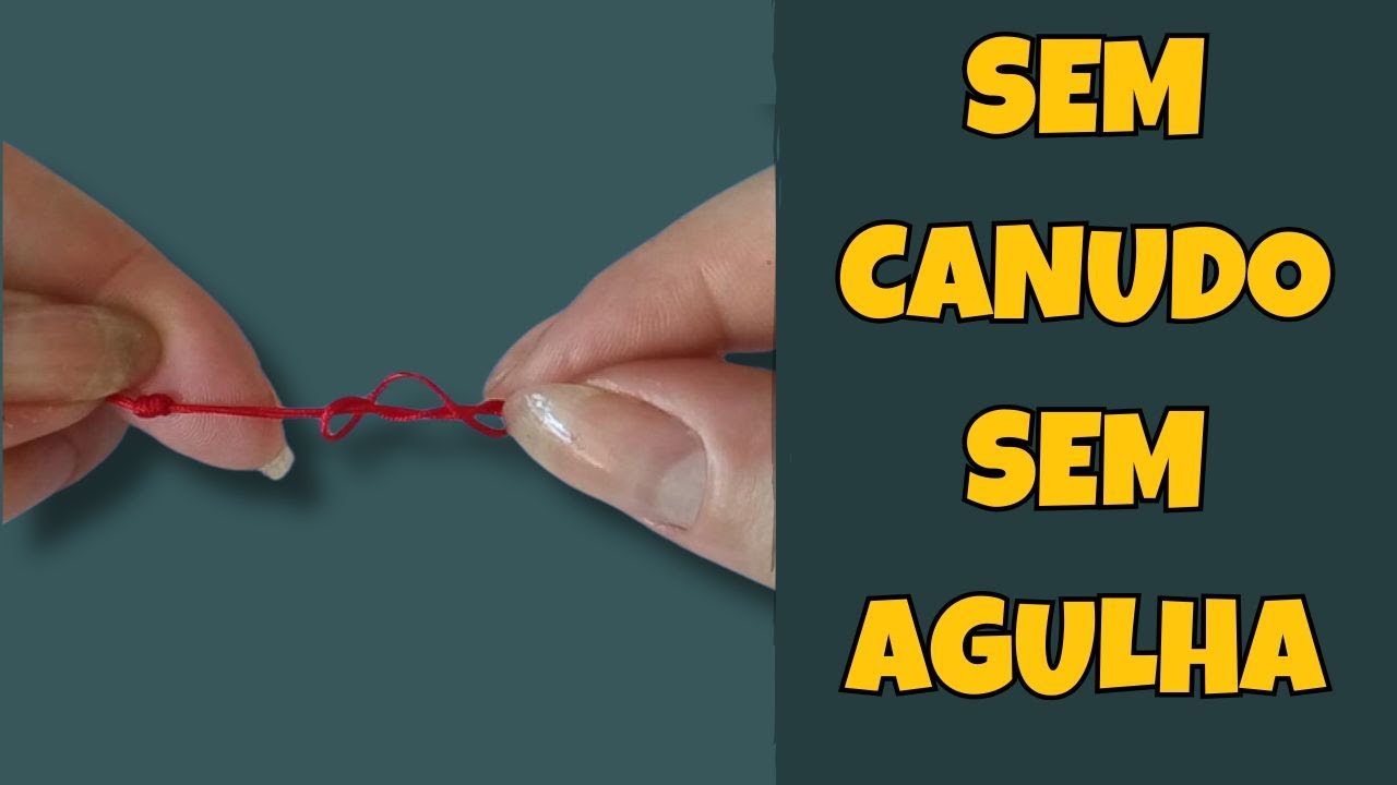 Pulseira de 7 Nós: Tutorial FÁCIL e RÁPIDO (Sem Canudo!) | Significado + Dica de Venda