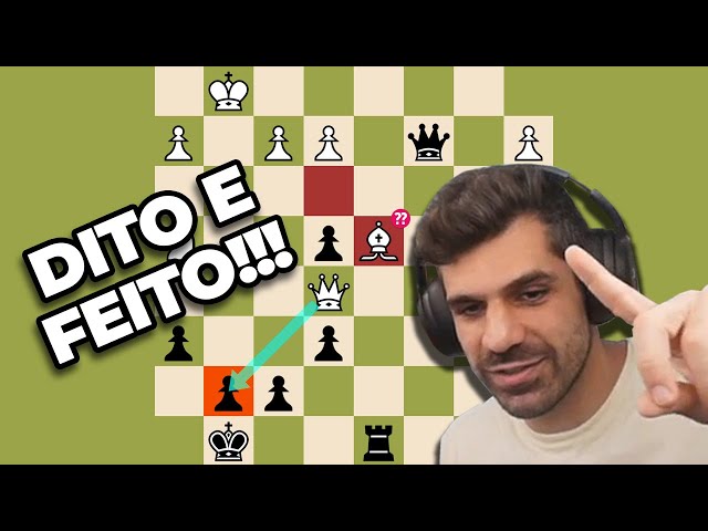 Tentei golpear o próprio golpista! GM Krikor sempre ligado nos golpes.