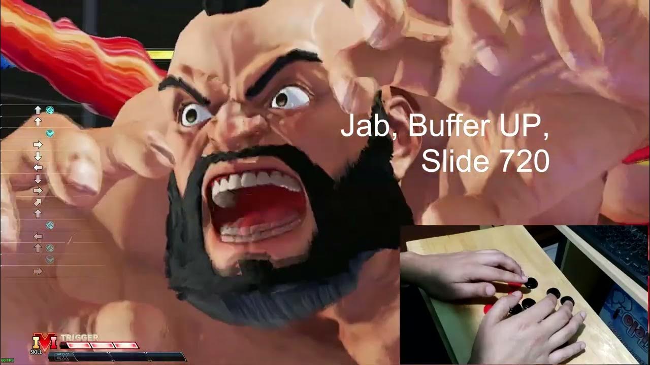 Slides techniques with Zangief on Hitboxtype controller YouTube