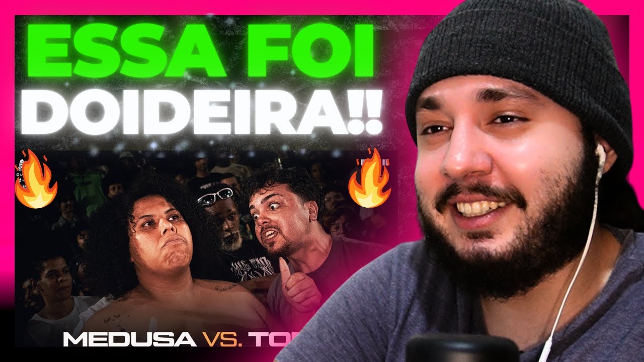 (SEMPRE ELE 😂😂) MEDUSA X TORVI - PRIMEIRA FASE - BATALHA DO COLISEU - EDIÇÃO #203 | REACT BAUEB