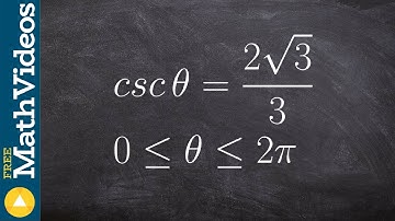 Evaluate for theta between 0 and 2pi