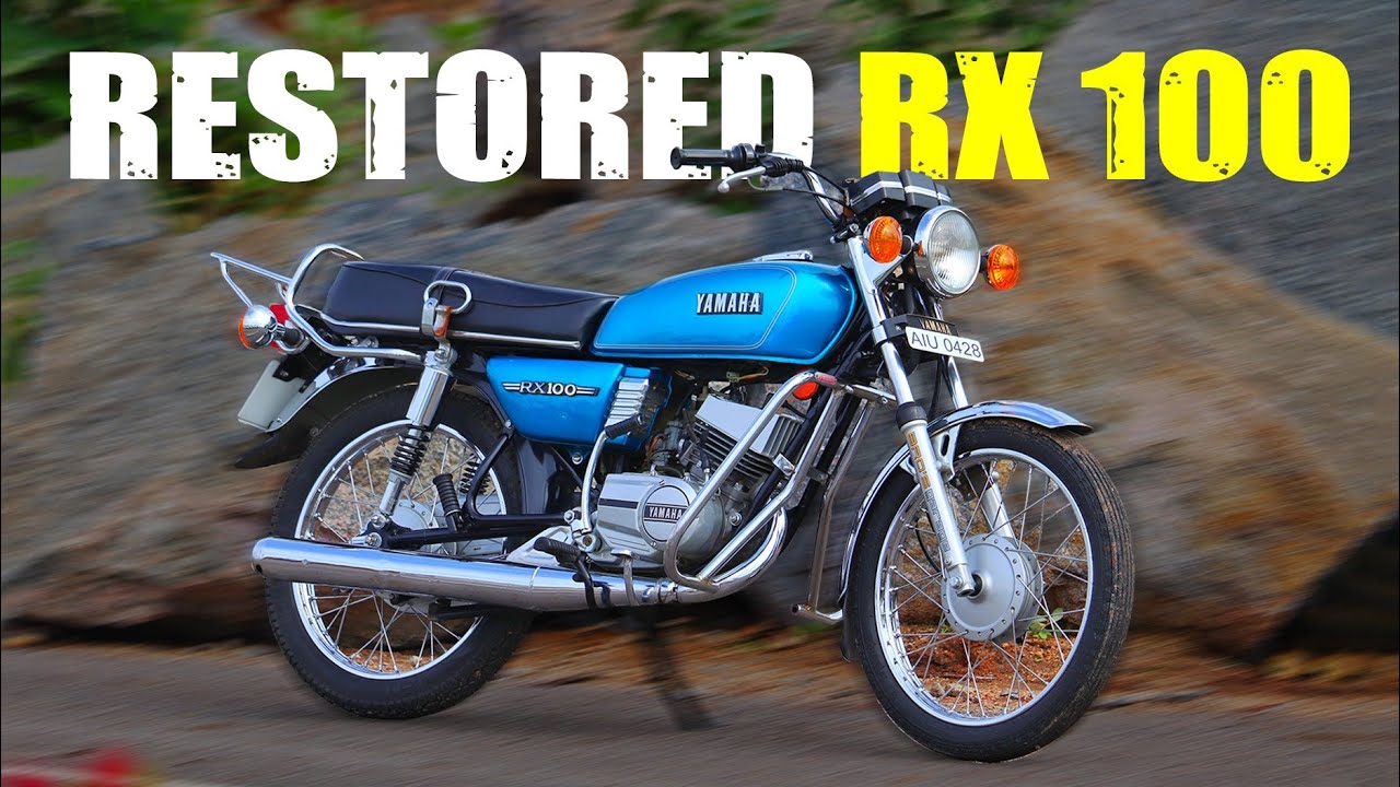 Yamaha RX 100 Restored : Telugu Walkaround & Ride | Vintage Bike ...