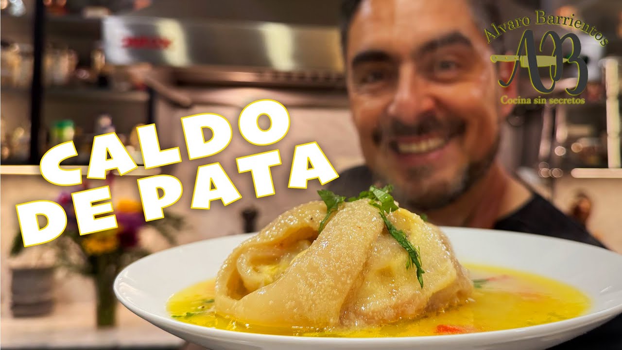 CALDO DE PATA. Salud, sabor y perfección en un plato.
